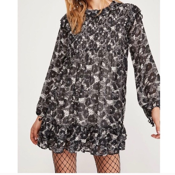 NWOT Free People These Dreams Mini Dress Size M - Picture 2 of 6